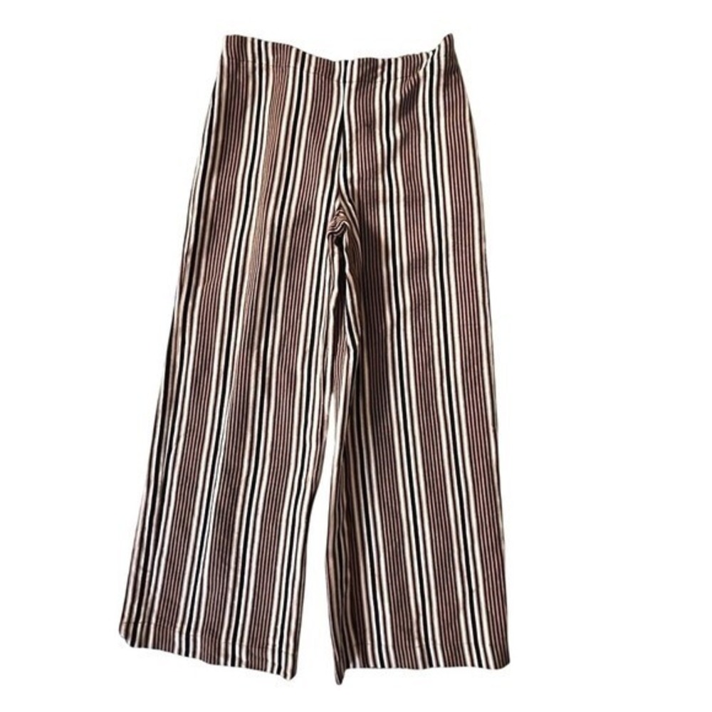 Kimchi Blue Wide‎ Y2K-inspired - Leg striped Boho Pants - Size Small